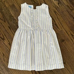 Bella Bliss Seersucker Girls Dress Size 7